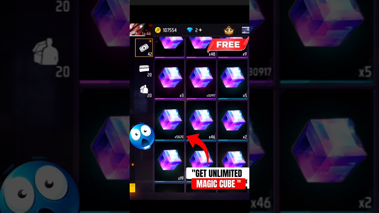 Get Unlimited Magic Cube Fragments in Free Fire 🎮
