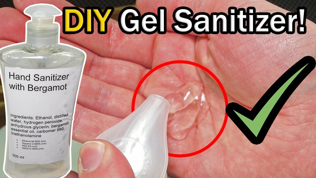 DIY Gel Hand Sanitizer: Easy Step-by-Step Guide to Make Your Own at Home 🧴