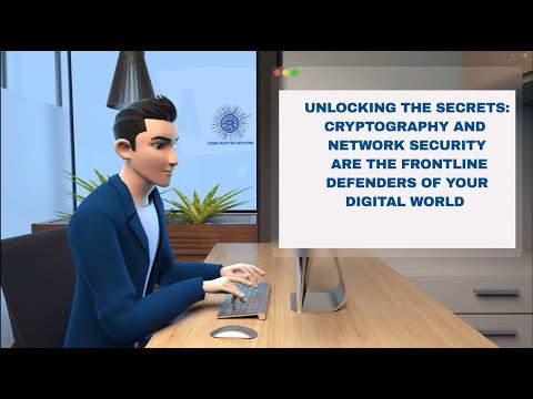 Cryptography and Network Security #Secrets #cybersecurity #it #animation #tech #crypto #encryption
