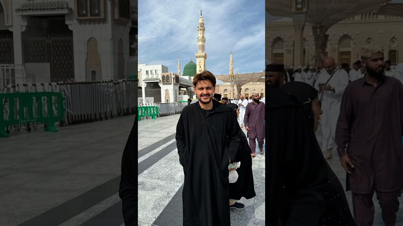 رامز جلال يؤدي العمرة ويهنئ بالمولد النبوي 🌙