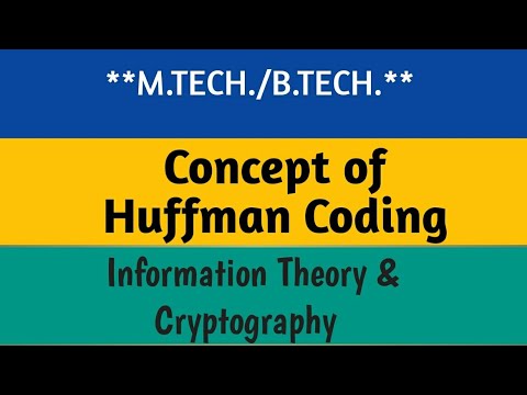 Huffman Coding in cryptography and information theory