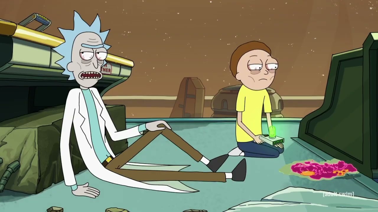 Rick talks about Ironman scene | Rick and Morty season 6 episode 1