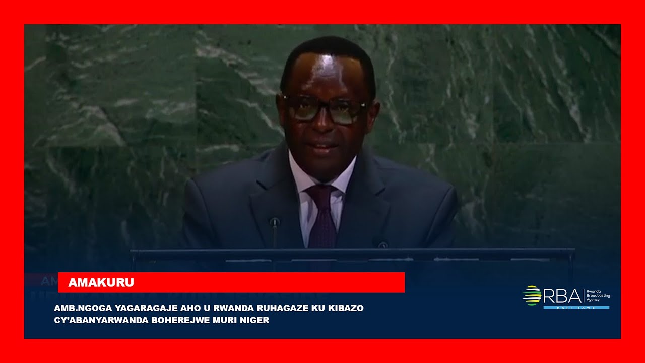 Amb. Ngoga Shows Rwanda's Stance on the Niger Crisis 🇷🇼