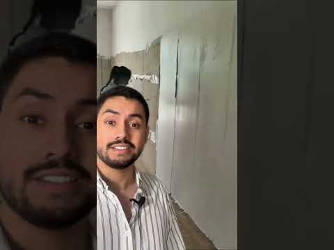 Empaste de pared #pared #pintura #temple #obra #arquitectura #construccion #acabados