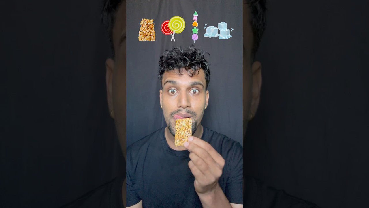 Ice, Candy & Badam Chocolate ASMR 🍫🧊