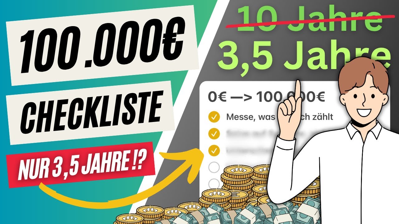 Wie ich 100.000 € in 3,5 Jahren erreichte 📈