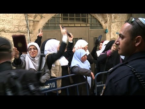 Palestinian Protest in Jerusalem's Old City ✊