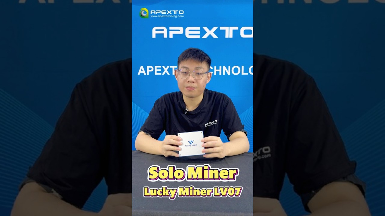 Lucky Miner LV07: Compact Solo Bitcoin Miner ⚡