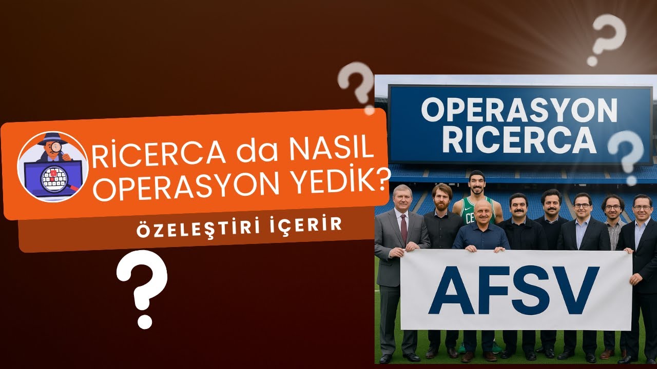 RICERCA: Muhaliflerin Operasyon Hikayesi 🕵️♂️