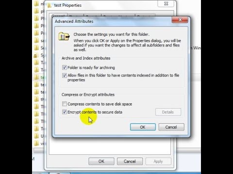 EFS Encrypt decrypt and backup EFS certificate