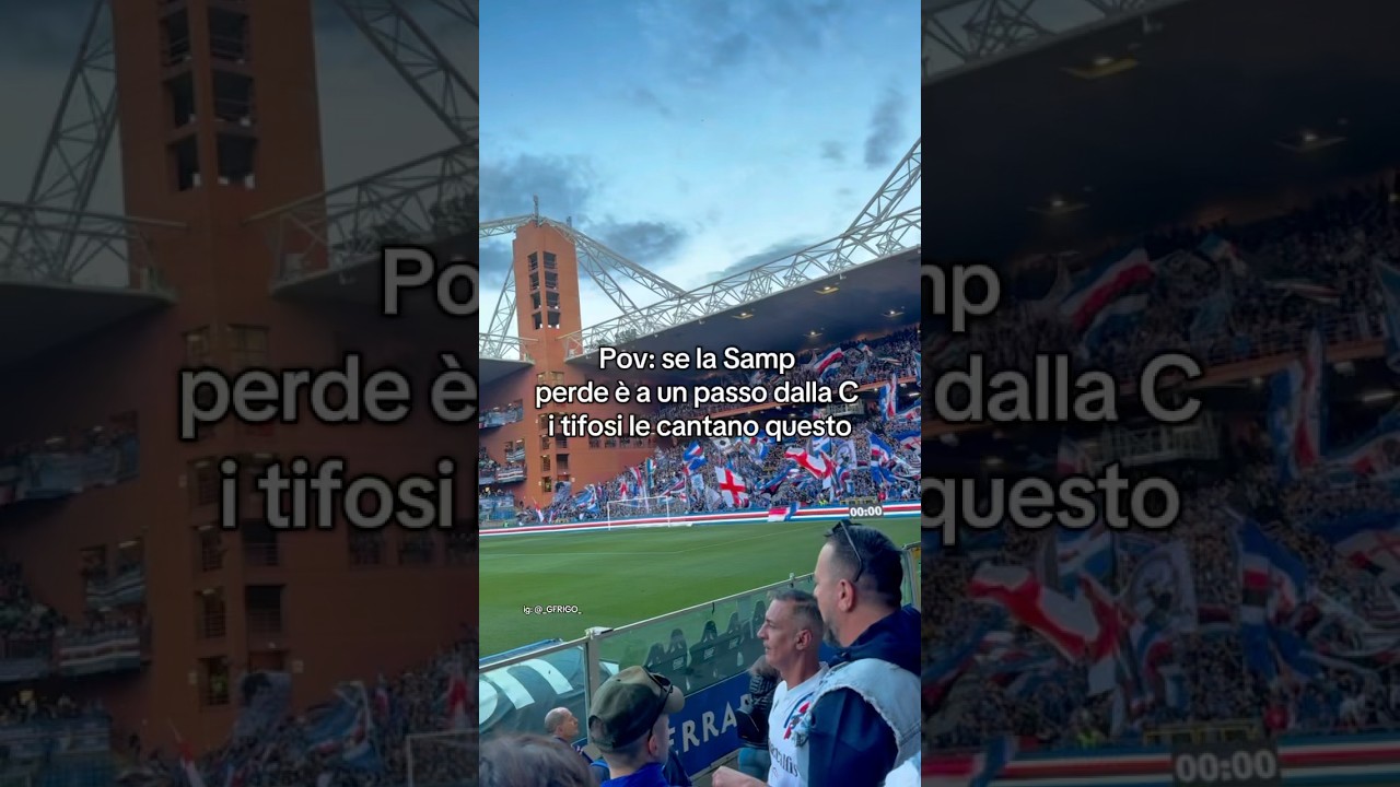 Emozioni intense per 90 minuti allo Stadio Marassi ⚽ | Tifosi e Ultras della Sampdoria