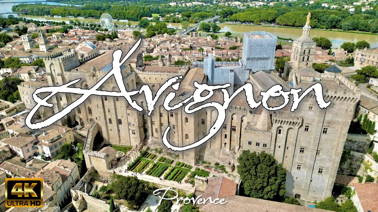 Avignon in Provence 🇫🇷 4K Video & Photos