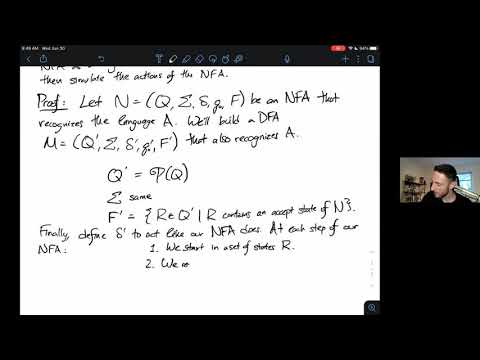 Computer Science Theory Summer 2021: Lecture 2 (Part 3/3)
