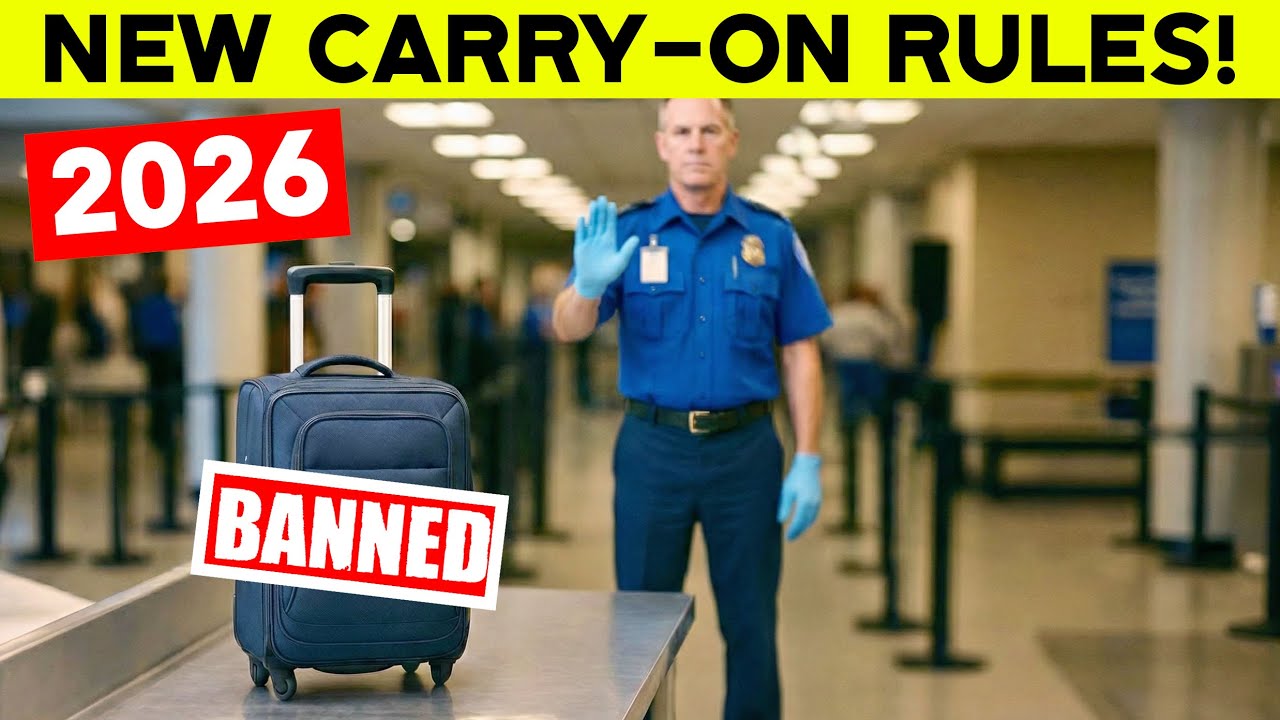 2026 Carry-On Rules: Avoid TSA Fines ✈️