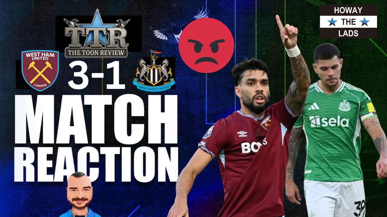 West Ham United Defeats Newcastle United 3-1 | Match Reaction ⚽