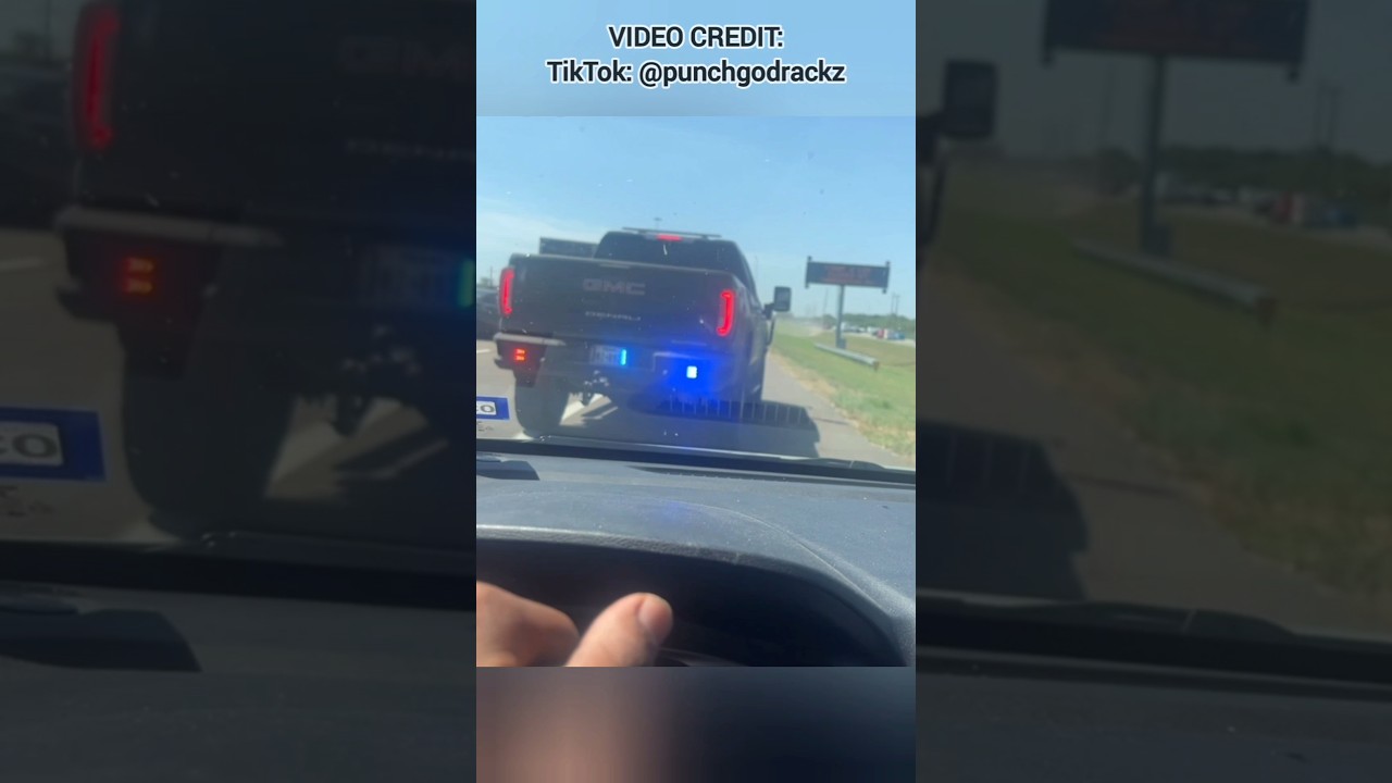 Funny Karma for Bad Driver Using Shoulder 🚗