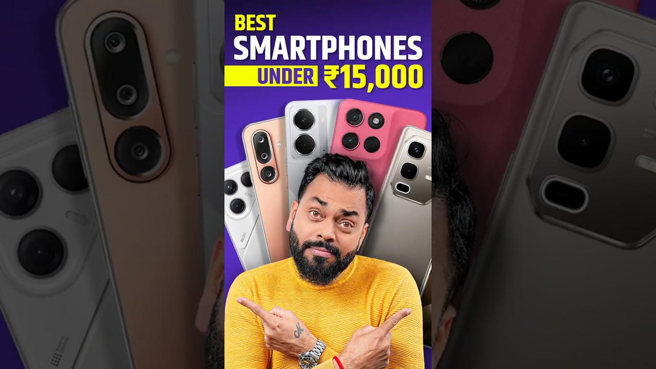 Best 5G Smartphones Under ₹15,000 | January 2026 🤯 #Shorts