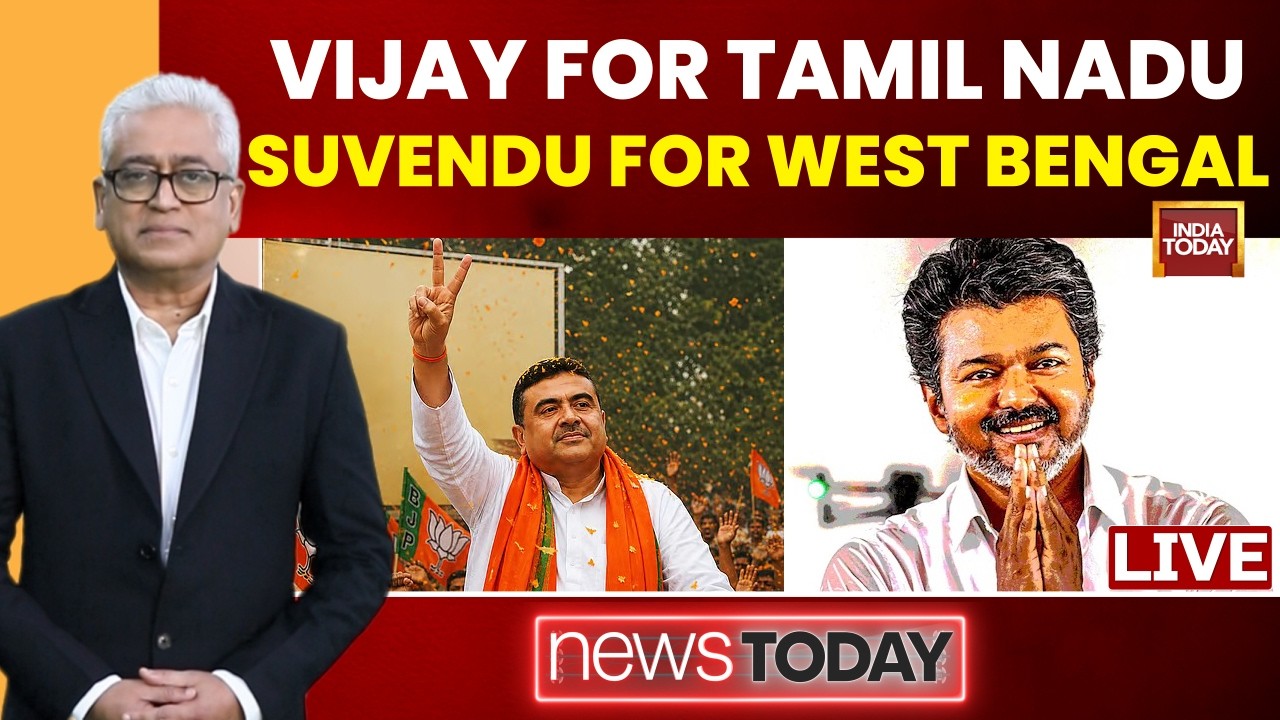 Vijay & Suvendu to Swear In as CMs Today 🎉