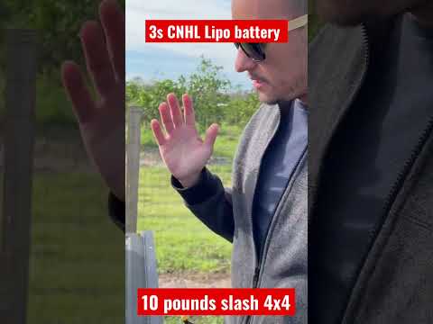 3s ZEE Lipo VS 3s CNHL Lipo, on a 10 pound Traxxas slash 4x4￼