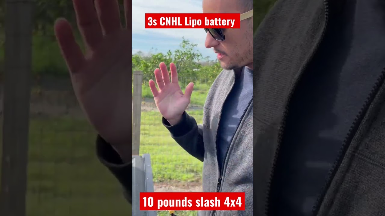 3S ZEE Lipo vs 3S CNHL Lipo: Which Battery Performs Best on a 10-Pound Traxxas Slash 4x4? ⚡