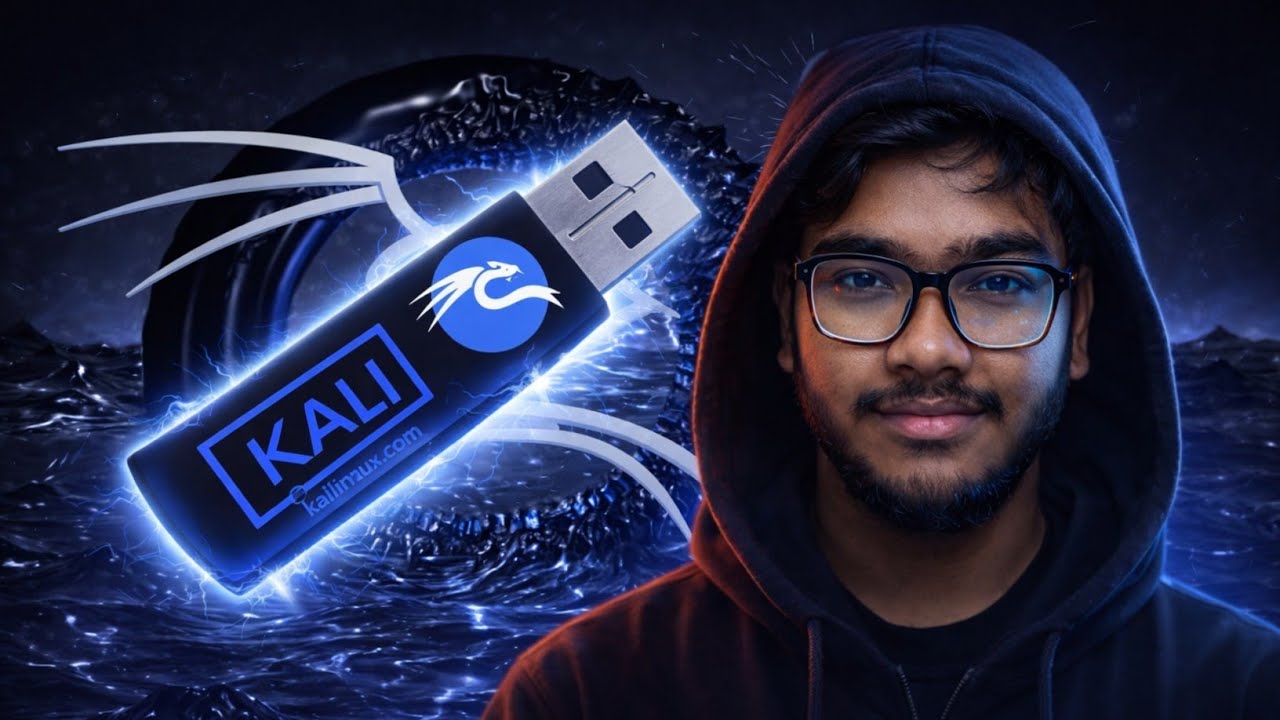 Kali Linux Bootable USB with Persistence in Hindi 🔧