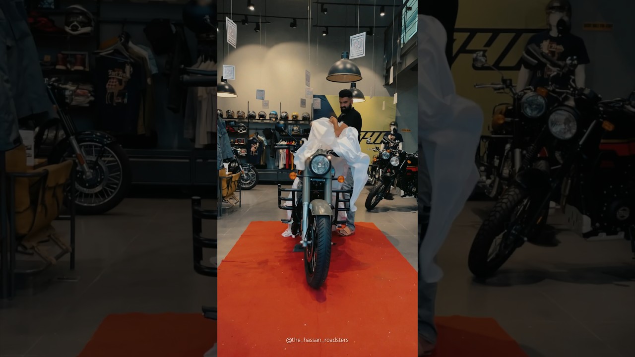 Exciting Delivery of the Royal Enfield Classic 350! 🔥