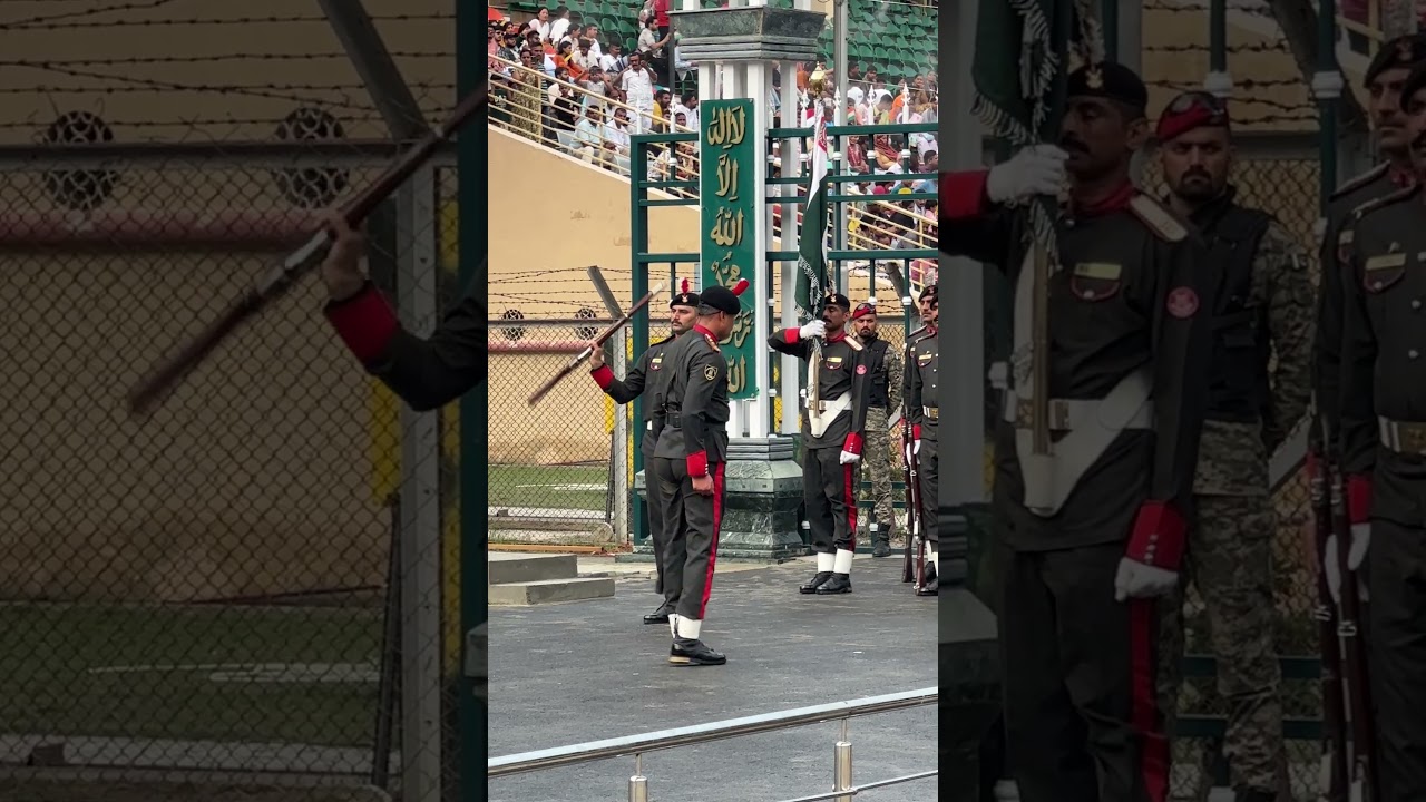 Wagah Border Ceremony on August 14, 2025 ๐ฎ๐ณ๐ต๐ฐ