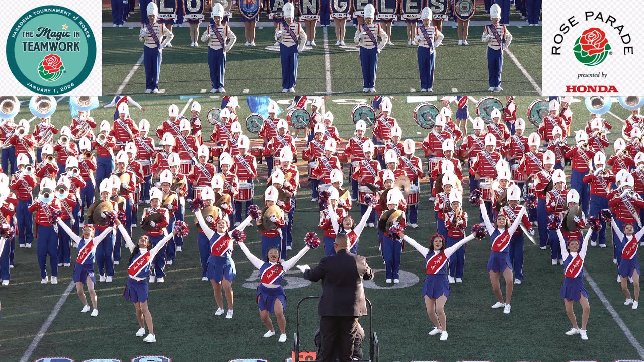 2026 LAUSD All-City Band at Pasadena Bandfest 🎶