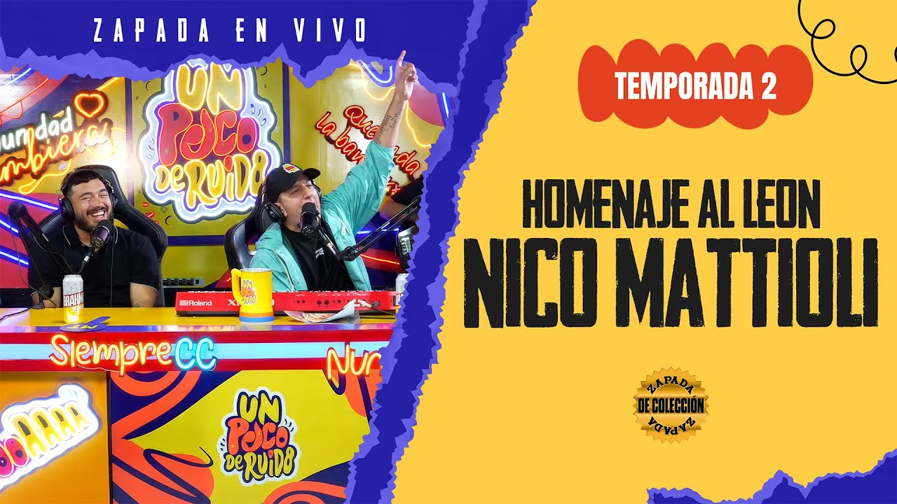 Homenaje a El León con Nico Mattioli 🎶 en UN POCO DE RUIDO