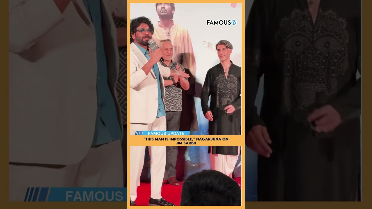 Jim Sarbh, Impossible? Nagarjuna Think’s So. #jimsarbh #nagarjuna