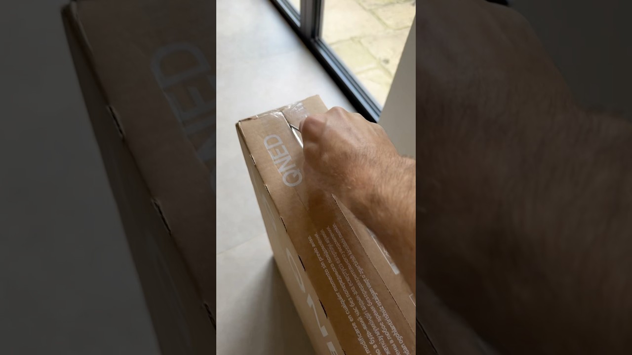 Unboxing & Installing LG’s NEW QNED TV. No Cables. Smart TV. #lg #electronics #qned #newtv #hdtv
