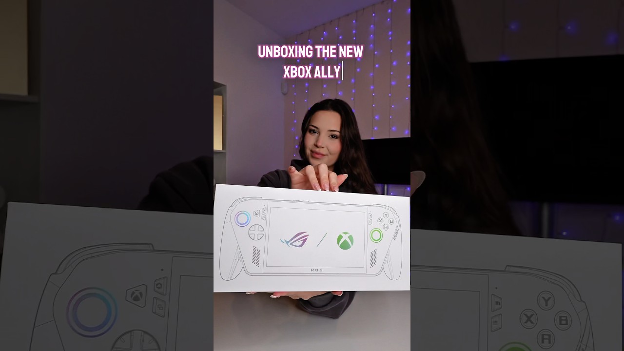 Unboxing the new Xbox Ally #unboxing #xboxally #asmr #gaming