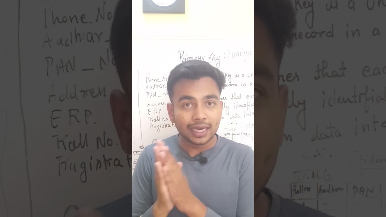 Understanding Primary Keys in DBMS: Essential Guide with Real-Life Examples 🔑