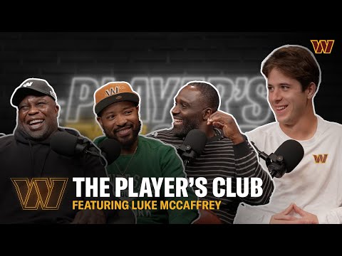 Commanders' Luke McCaffrey: "We Have Such a Good Brotherhood" | The Player's Club