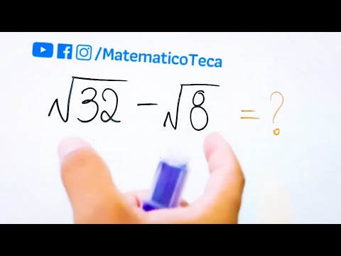 🚨 SOS MATEMÁTICA BÁSICA ✅ DIFERENÇA DE RAÍZES