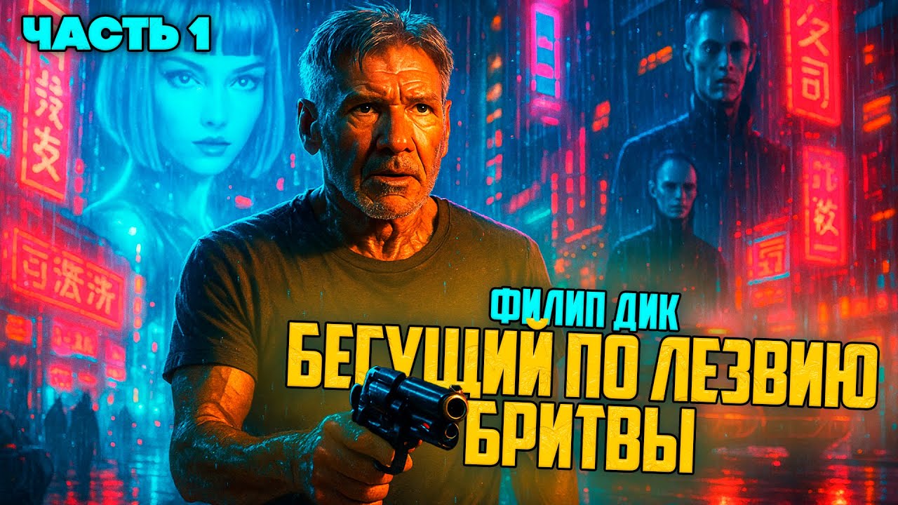 Филип Дик: Бегущий по лезвию & андроиды 🤖 (Часть 1 из 5)