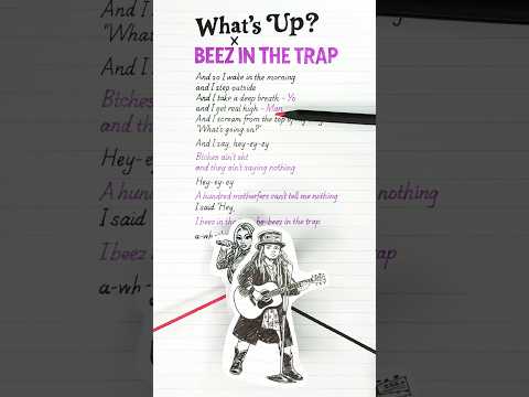 🔥 🎸💋 WHAT’S GOING ON x BEEZ IN THE TRAP – djauxlord (Lyrics + Subtitles) Mashup Remix
