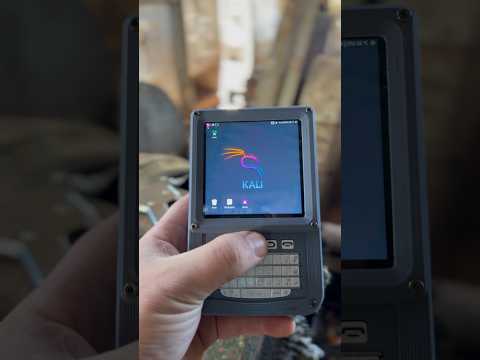 Handheld Kali Linux Hacking Computer - BlackBerry Pi (full build video linked!) #kalilinuxtools