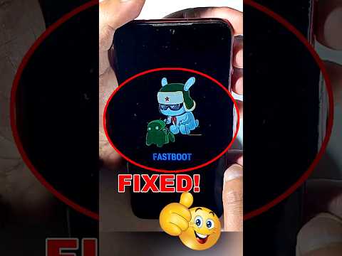 Stuck on Fastboot Mode? Easy Fixes for Redmi & Poco Phones #shorts