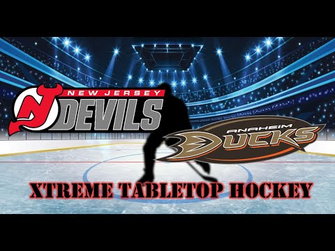 Anaheim Ducks vs New Jersey Devils - Tabletop Hockey