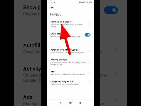 permission Manager allow and deny App permission #Shorts