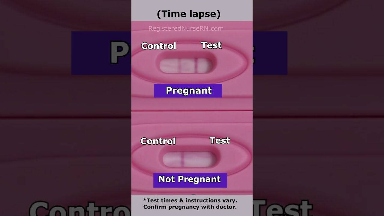 Pregnancy Test Results in 30 Seconds ⏱️