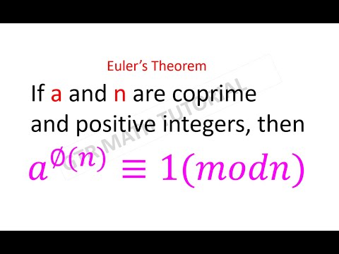 Euler's Theorem | Number Theory