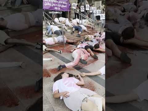 Israelis protest in Tel Aviv demanding an end to Gaza war