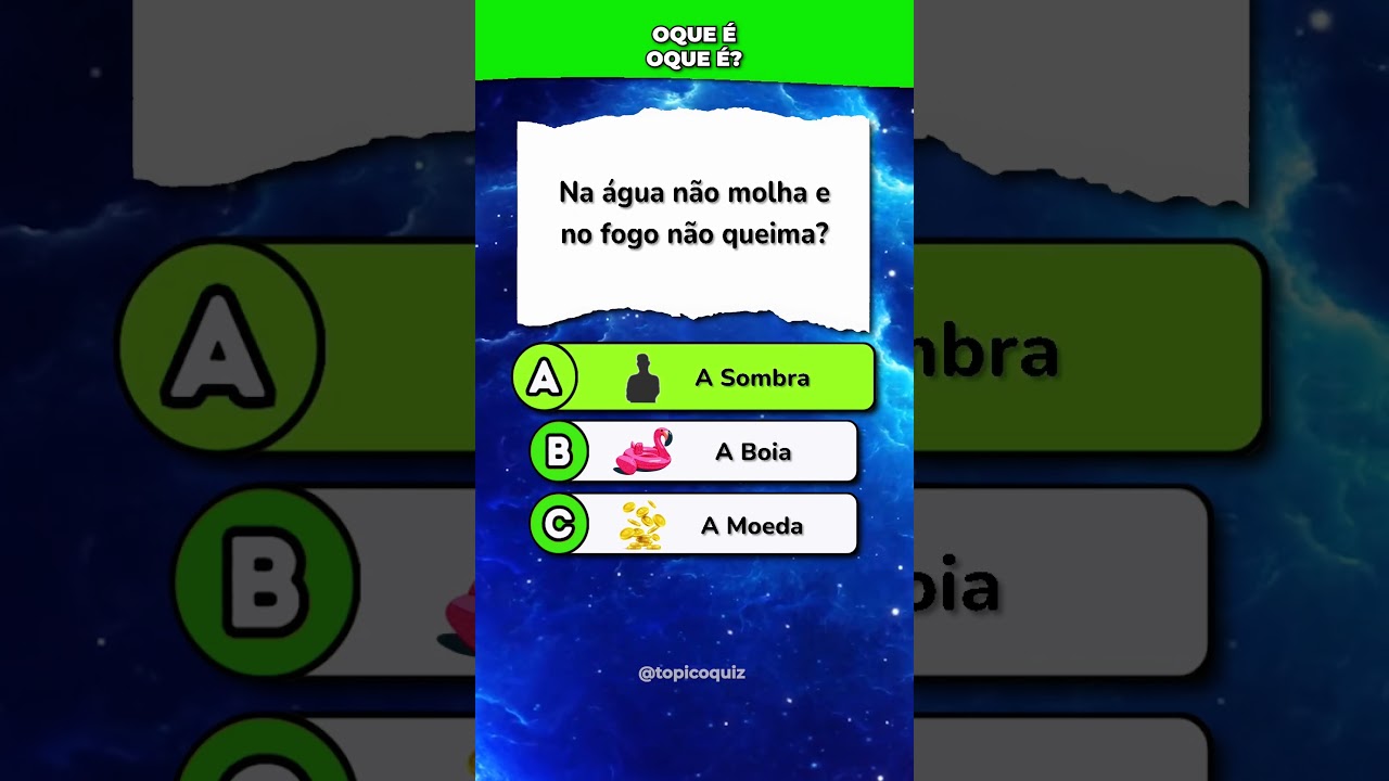 Desafie suas habilidades com este quiz de charadas!