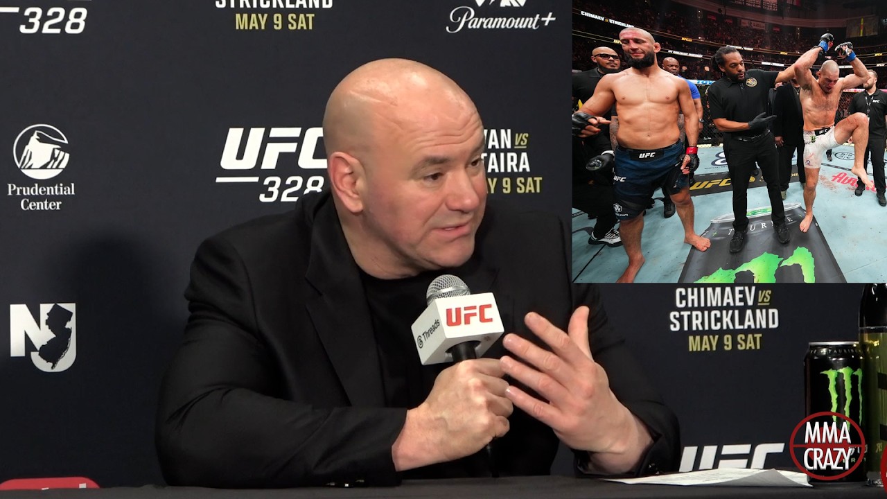 Dana White Reacts to Strickland's UFC 328 Win 🥊