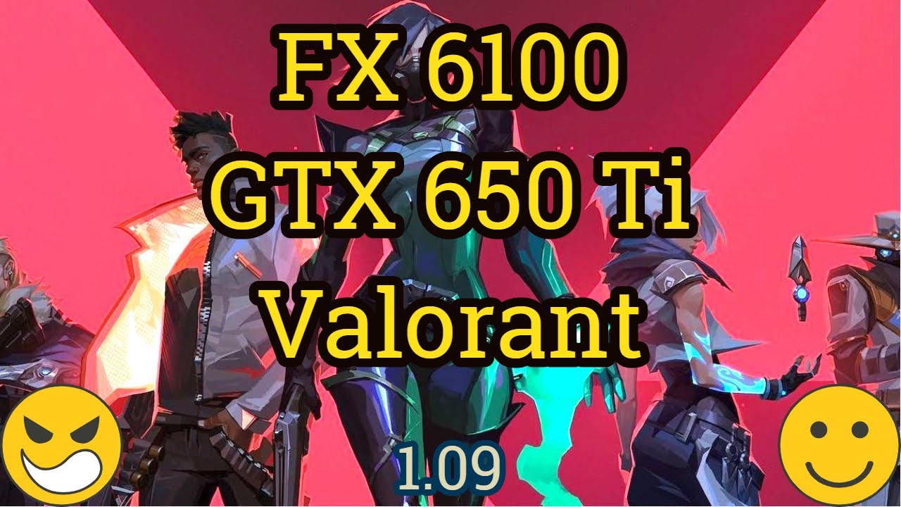 FX 6100 Gaming with FX 6100 + GTX 650 Ti in VALORANT 🎮