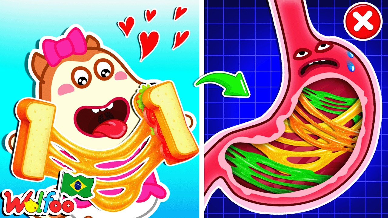Cuidado com Slime! 🚨 Dicas de Segurança com Wolfoo
