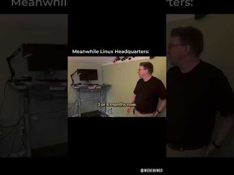 The Aura Of Linus Torvalds #shorts #linux #programming #ytshorts #knowledge