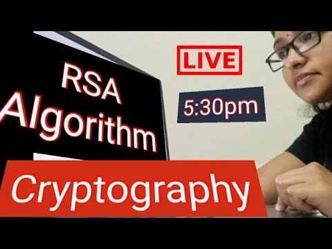 RSA Algorithm | Cryptography | Computer Network Security | One Day One Topic Series